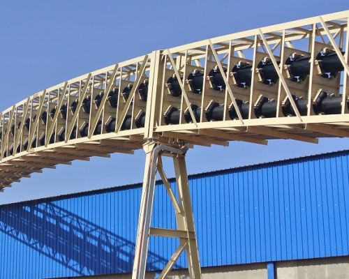 R&oslash;rb&aring;ndstransport&oslash;r til bulkmaterialer