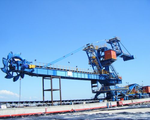 Bom - Type Bucket Wheel Stacker Reclaimer