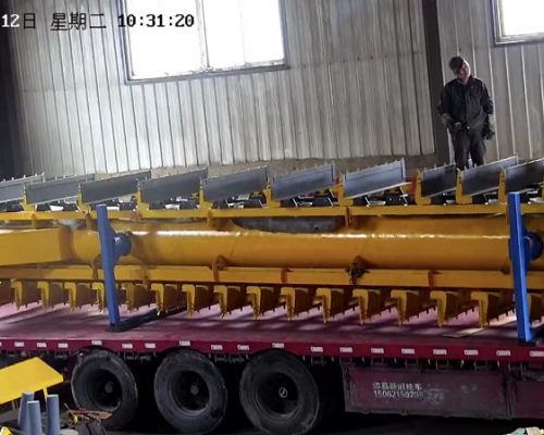 Let-duty nedgravet skrabetransport&oslash;r